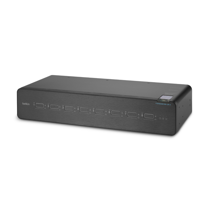 8P DUAL HEAD DP/HDMI TO DP/HDMI/VIDEO SECURE DT KVM SWITCH PP4.0