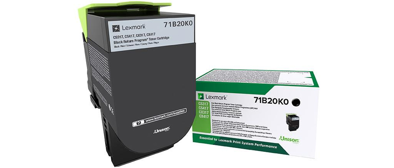 TONER RETURN OPEN BLACKCRTG/F. CS/CX3/4/517 3.000 PGS