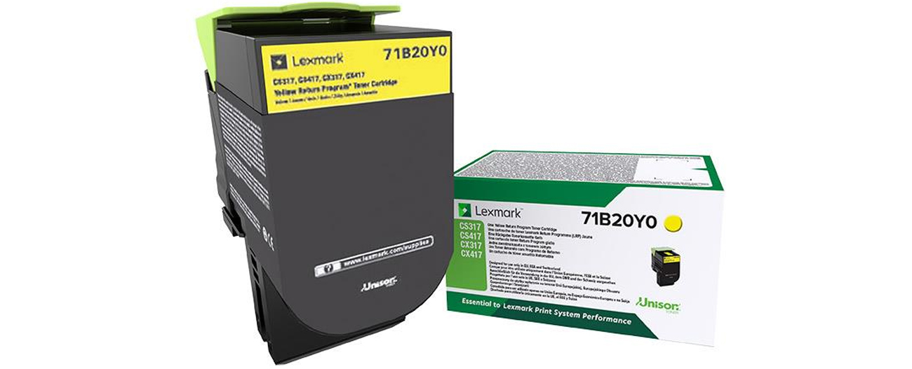 TONER RETURN OPEN YELLOW CRTG/F. CS/CX3/4/517 2.300 PGS