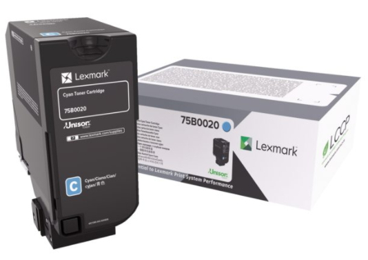 TONER REGULAR OPEN CYAN CRTG/F. CS/X727/CS728 10.000 PGS