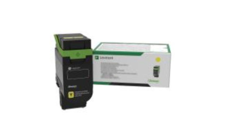 RETURN PROG TONER CARTRIDGE/YELLOW 12K PGS F/ CS963CX83395X
