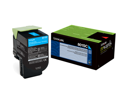 RETURN PROGRAM TONER CARTRIDGE/802SC CYAN 2K PGS F CX310410
