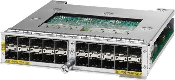 ASR 9000 20-port 1GE Modular Port Adapter (spare)