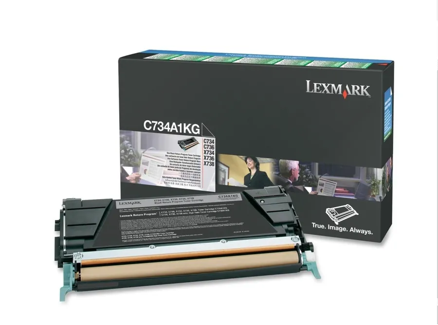 RET. PROGR. TONER CARTR. BLACK/BLACK 8K PGS F/ C736X/ X73X