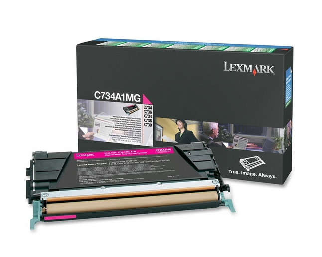 RET.PROGR. TONER CARTR.MAGENTA/MAGENTA 6K PGS F/ C736X/ X73X