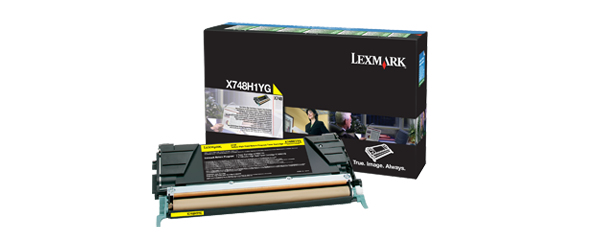 RETURN TONER CARTRIDGE YELLOW/F/ X748 10K PGS