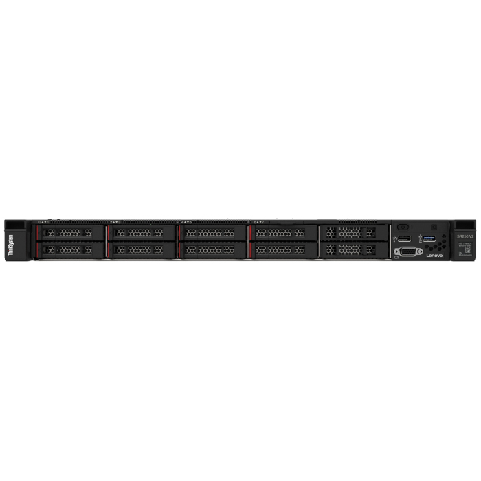 SR250 V2 Xeon E-2334 4C 3.4GHz,1x16GB,O/B,2.5" HS (8),SW RAID,HS 450W Titanium