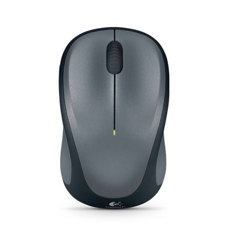 WIRELESS MOUSE M235/USB NANO CORDLESS DARK SILVER