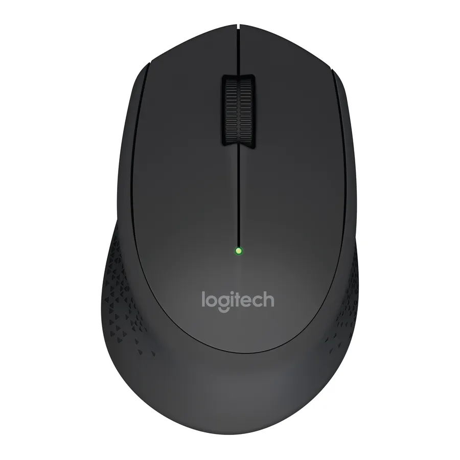 LOGITECH WIRELESS MOUSE M280/BLACK - 2.4GHZ - EWR2