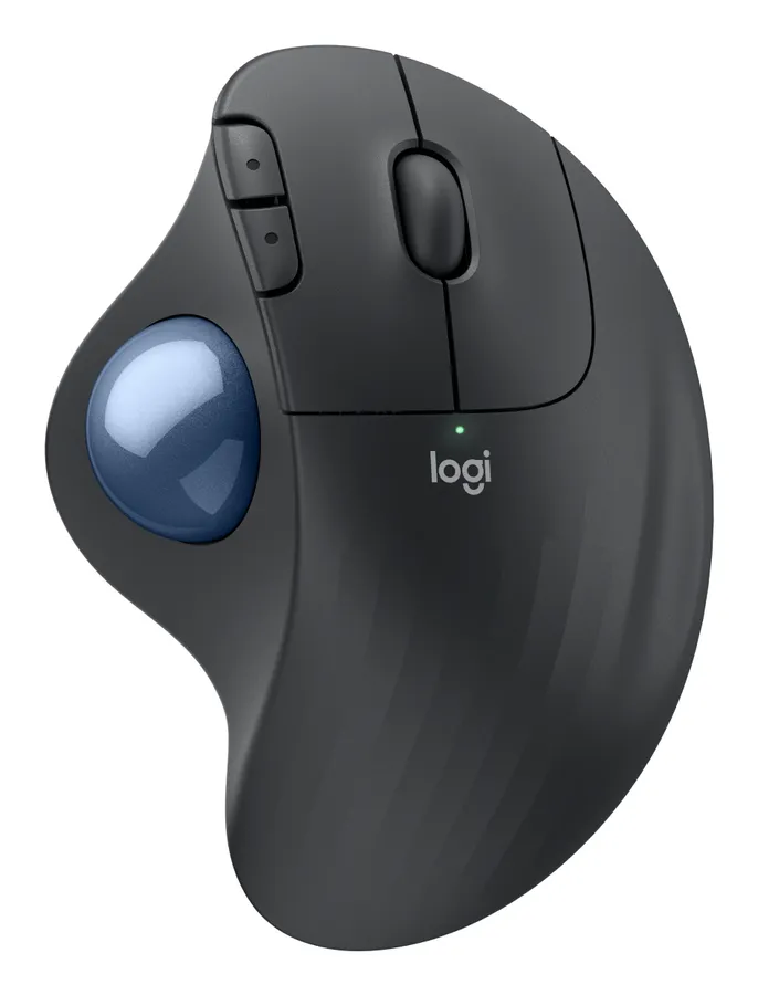 ERGO M575S WRLS TRACKBALL/GRAPHITE+BLUE BALL-EMEA28-935
