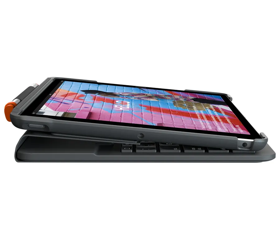 SLIM FOLIO FOR IPAD 7TH AND 8TH/GENERATION GRAPHITE - CH CENTRAL