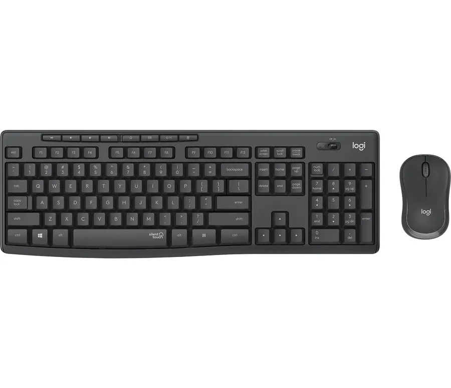 MK295 SILENT WIRELESS COMBO/GRAPHITE - HEB - INTNL