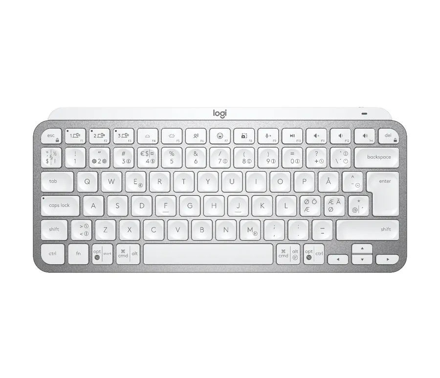 MXKEYS MINI WRLS ILLUMINATED KB/PALE GREY - PAN - NORDIC