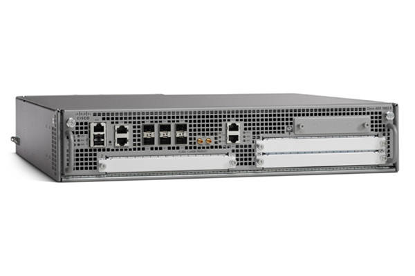 CISCO ASR1002-X CHASSIS/6 BUILT-IN GE DUAL P/S 4GB DRA IN