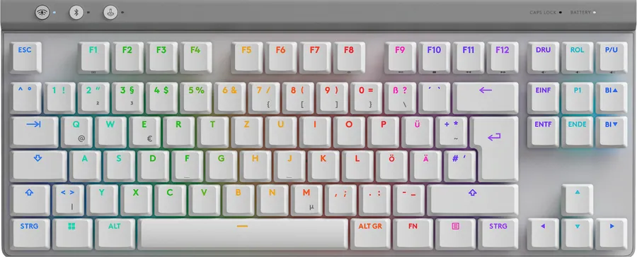 G515 LIGHTSPEED TKL KB/WHITE - DEU - EMEA28I-935