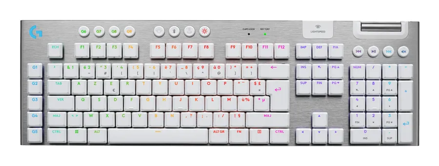 G915 X LIGHTSPEED/WRLS G KB -WHITE-FRA-EMEA28I-935