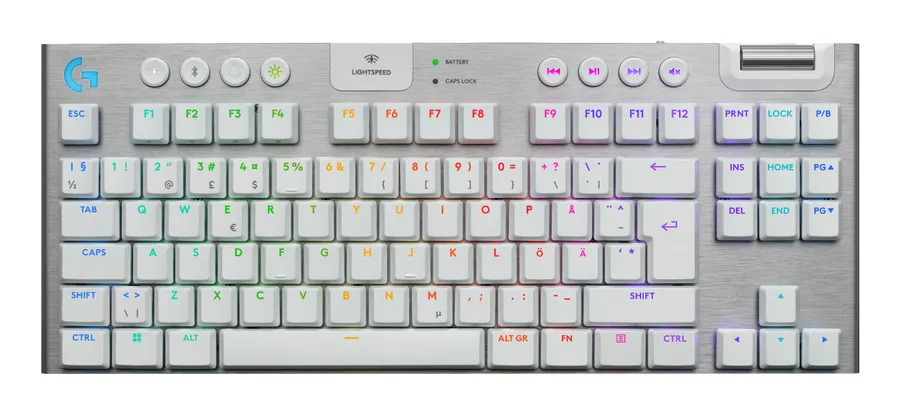 G915 X LIGHTSPEED TKL/WRLS G KB -WHITE-PAN-EMEA28I-935