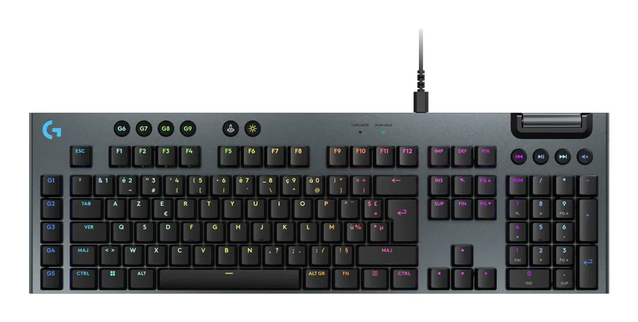 G915 X WIRED G KB/BLACK - FRA - EMEA28I-935
