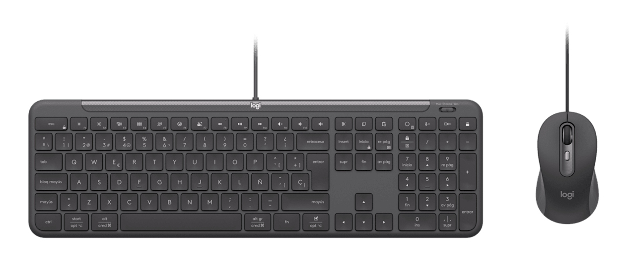WIRED COMBO MK620 FOR BUSINESS/GRAPHITE - CH - CENTRAL-419