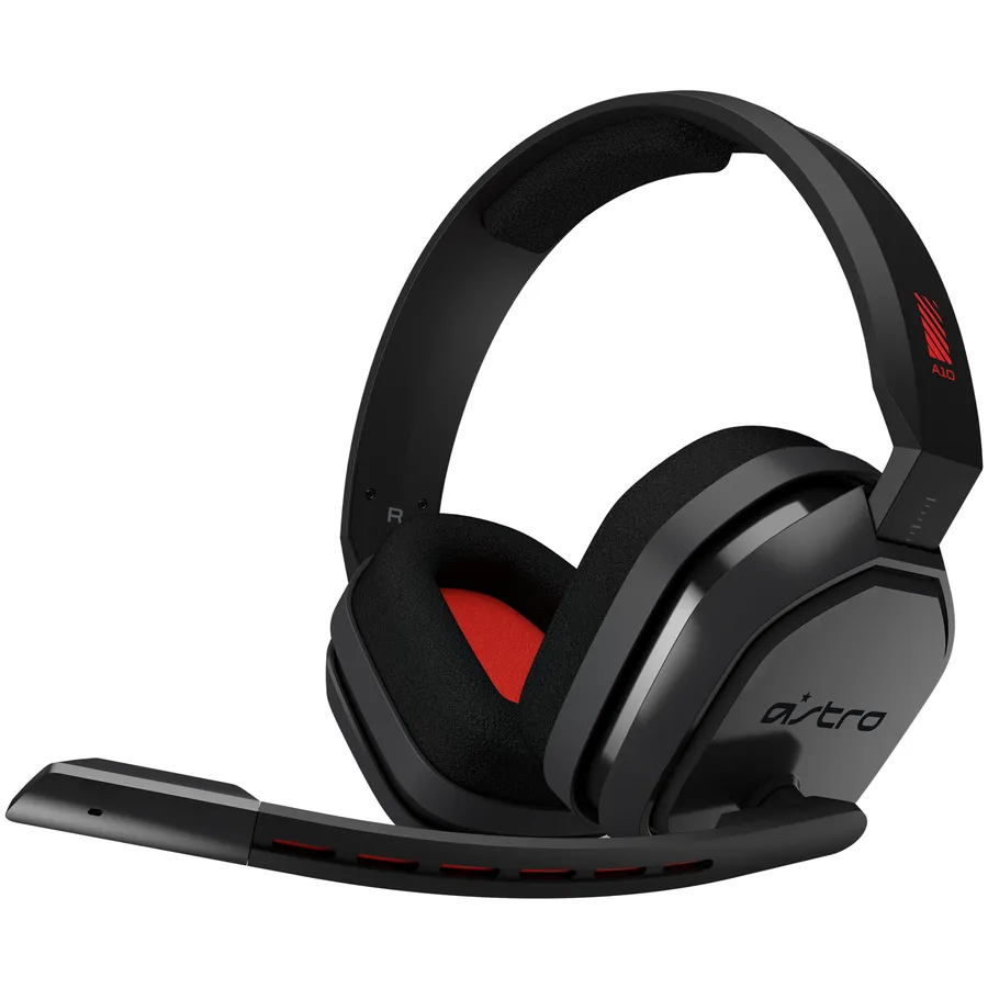 A10 HEADSET FOR PC/GREY/RED - WW
