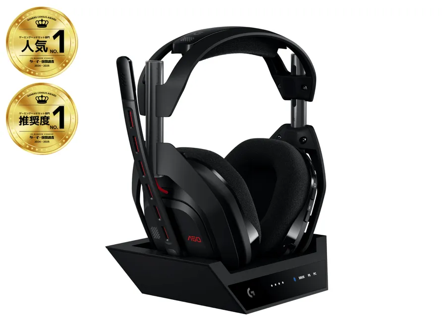 A50 LIGHTSPEED WRLS G HEADSET/WITH BASE STATION-BLACK-EMEA28-9