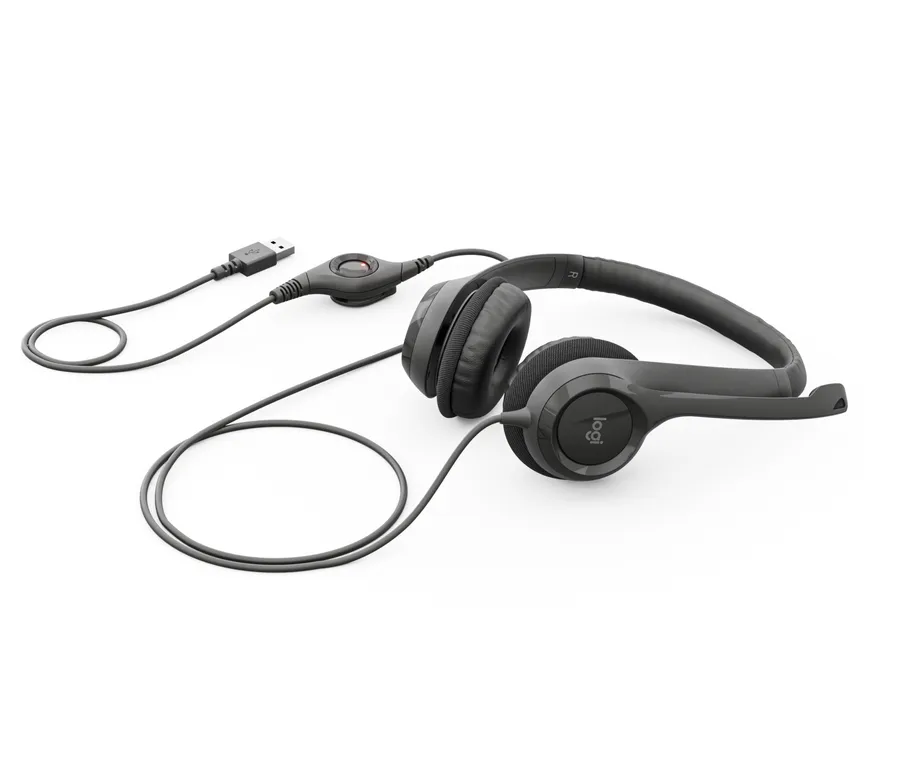 USB HEADSET H390/PLUG AND PLAY BLACK