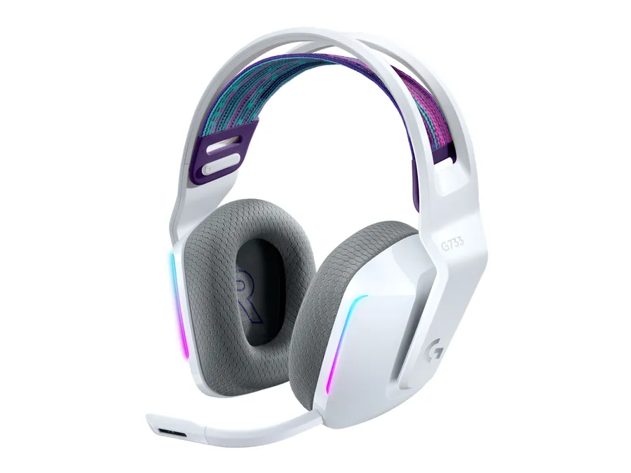 G733 LIGHTSPEED WIRELESS RGB/GAMING HEADSET WHITE EMEA