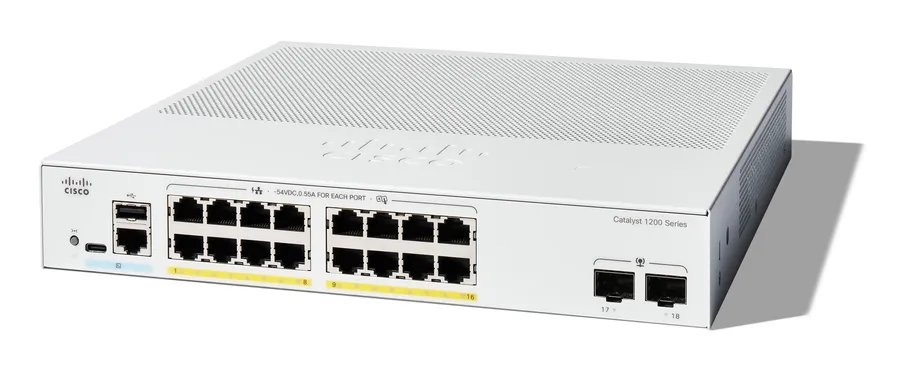 CATALYST 1200 16-PORT GE POE/2X1G SFP