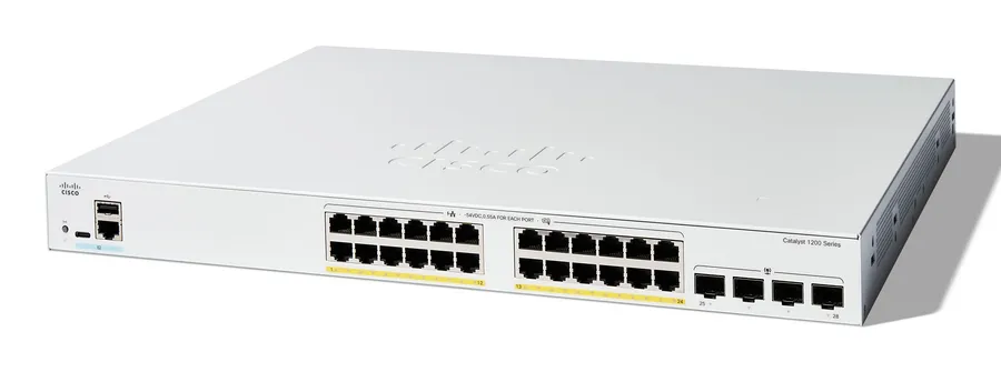 CATALYST 1200 24-PORT GE FULL/POE 4X1G SFP