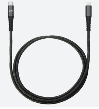 CABLE USB C /LIGHTNING (NO MFI)/SOFT BAG