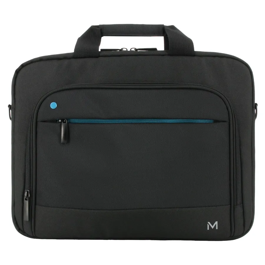 THEONE BRIEFCASE TOPLOADING/BLUE ZIP 14-16IN - RECYCLED