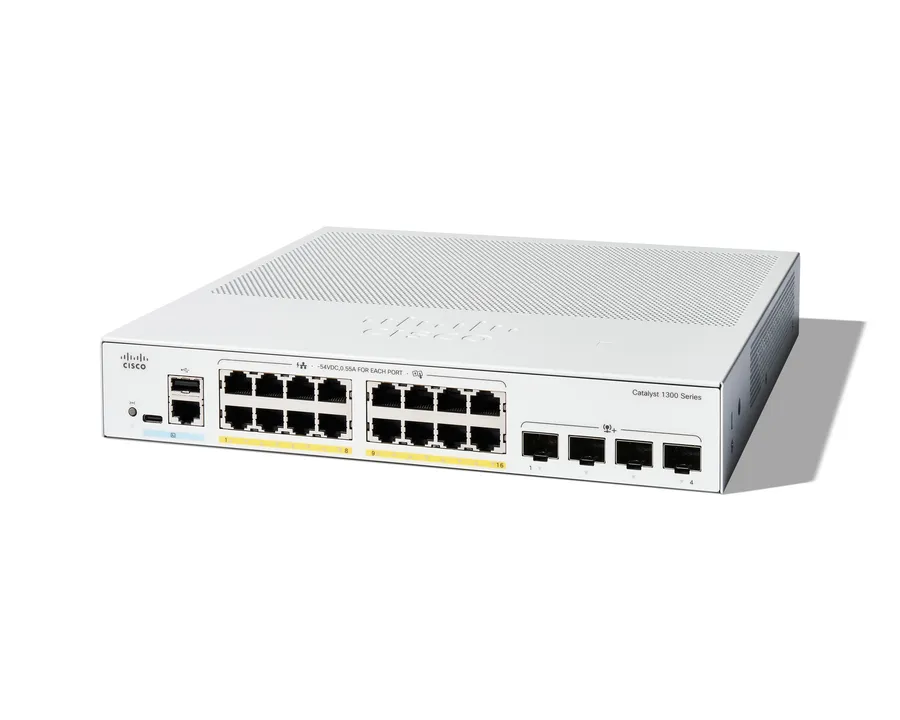 CATALYST 1300 16-PORT GE POE/4X10G SFP+