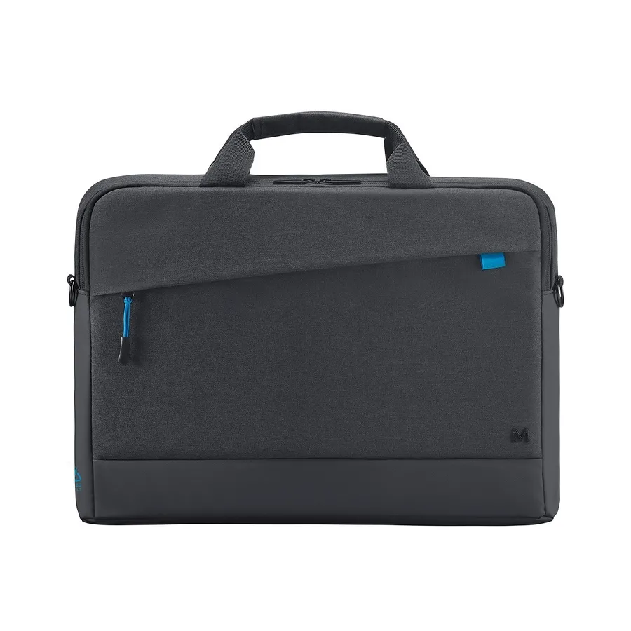 TRENDY BRIEFCASE 14-16IN BLACK/35 PERCENT RECYCLED