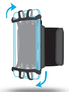 UNIVERSAL ARM BAND HHD/WRIST MOUNT/ARMBAND 4-6IN