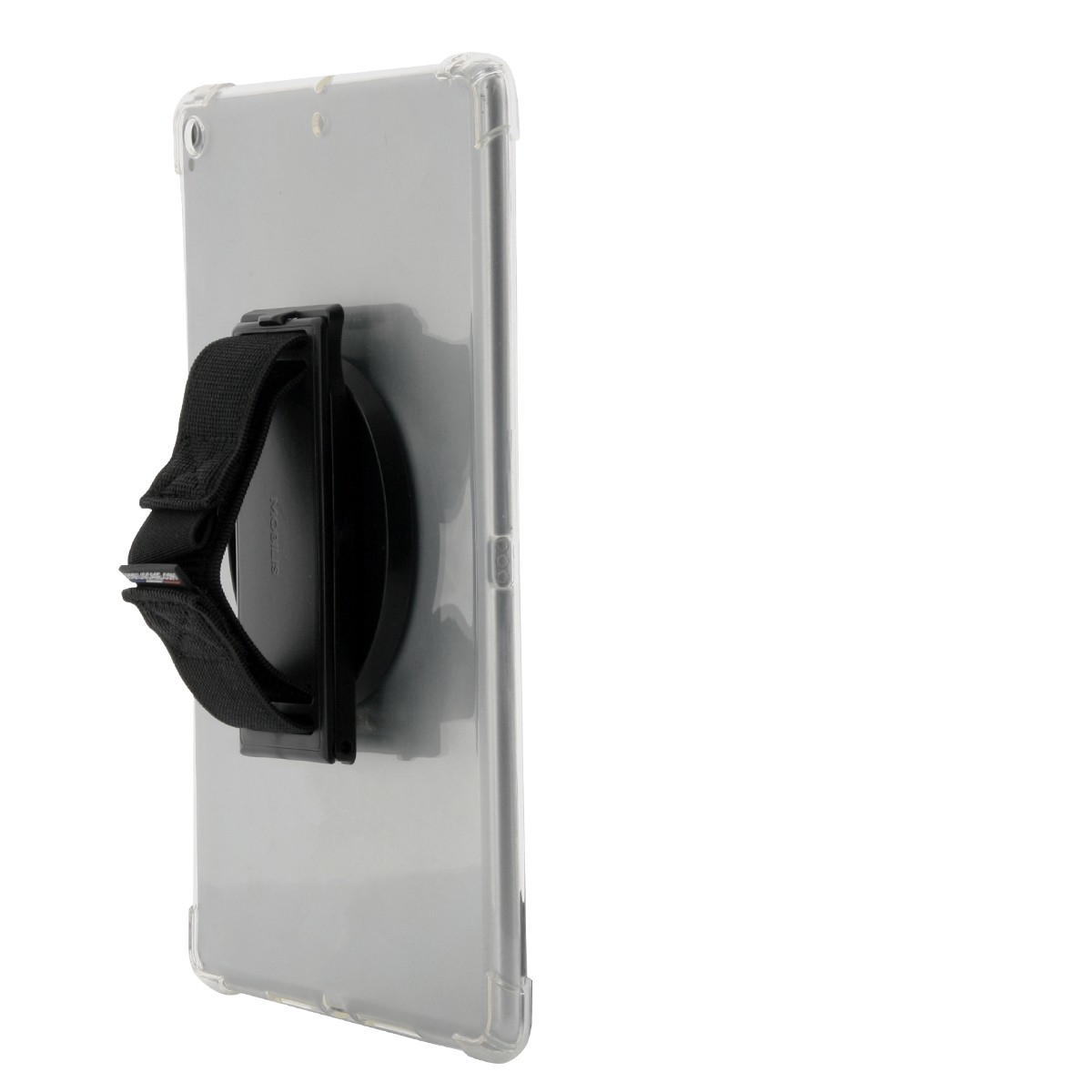 UNIVERSAL ADHESIVE ROTATING/HANDLE WITH HANDSTRAP FOR TABLET
