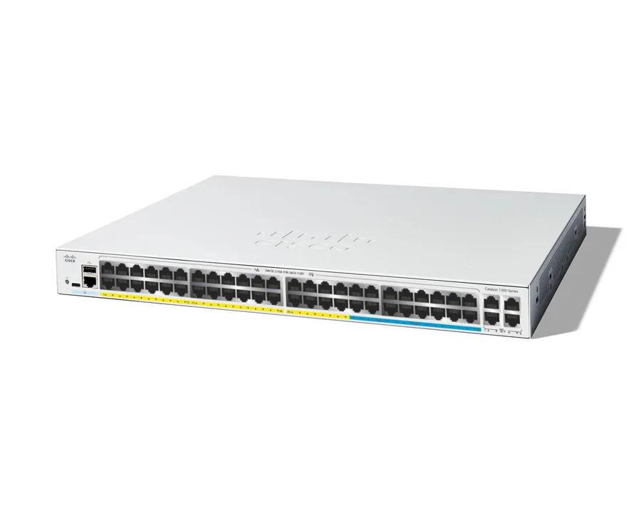 CATALYST 1300 16-PORT 2.5GE/32-PORT GE POE 4X10G SFP+