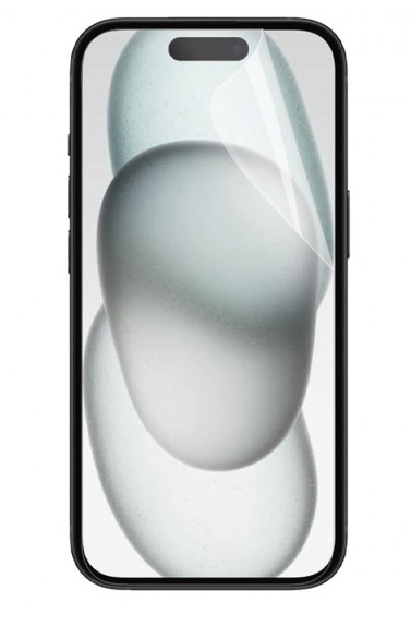 SCREEN PROTECTOR ANTI-SHOCK/IK06 - CLEAR FOR IPHONE 15 - IPH