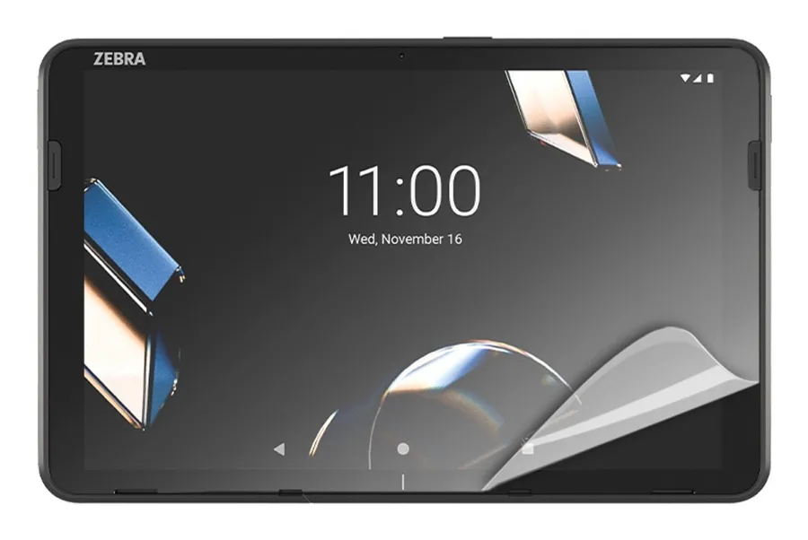 SCREEN PROTECTOR ANTI-SHOCK/IK06 - CLEAR FOR ZEBRA ET401 8IN