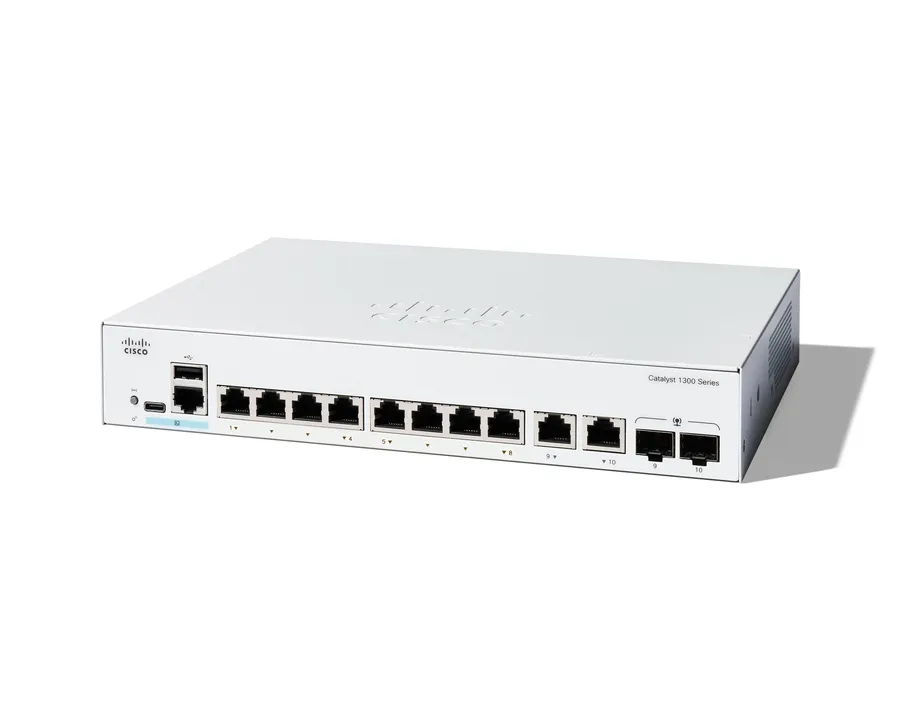 CATALYST 1300 8-PORT GE EXT PS/2X1G COMBO