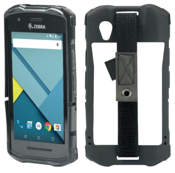 PROTECH TPU CASE TC 51/52/56/57/ELASTIC HAND STRAP STYLUS BLACK