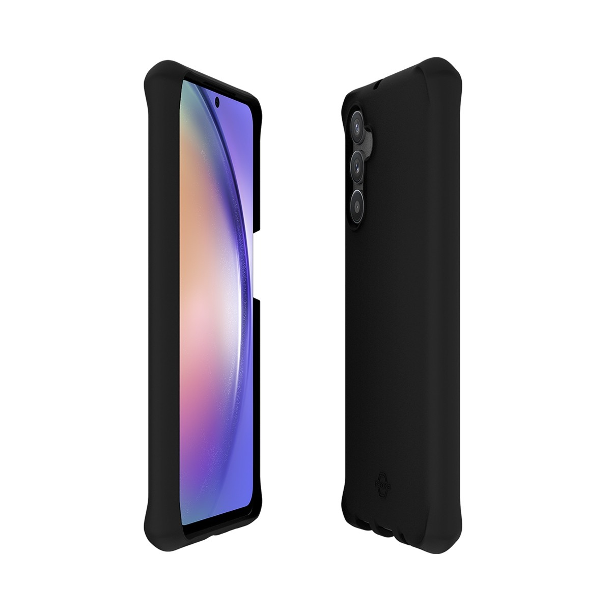 SPECTRUM_R CASE FOR GALAXY A54/5G - SOLID BLACK MAT - SOFT BAG