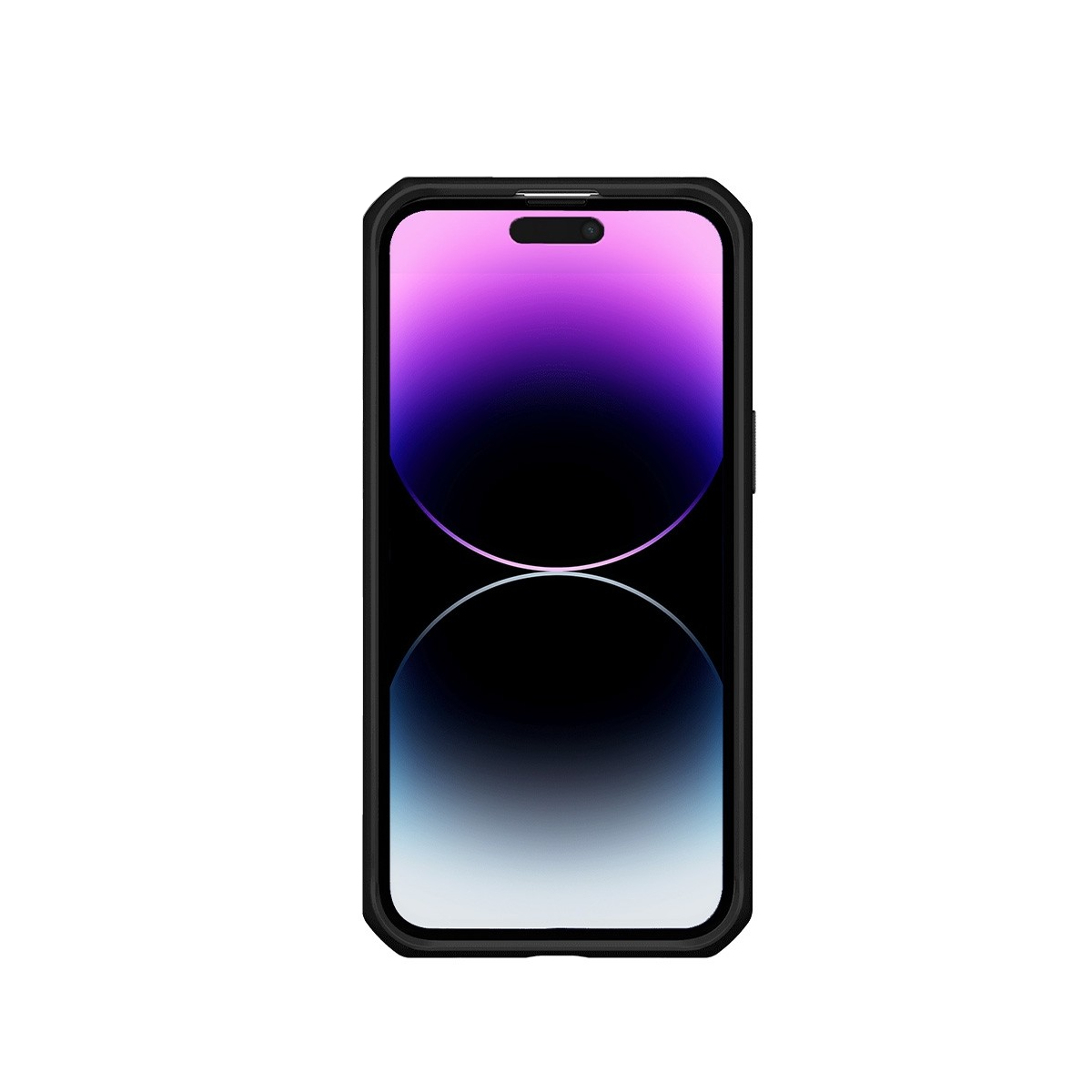 SPECTRUM_R CASE FOR IPHONE 15/PRO - SOLID BLACK MAT - SOFT BAG