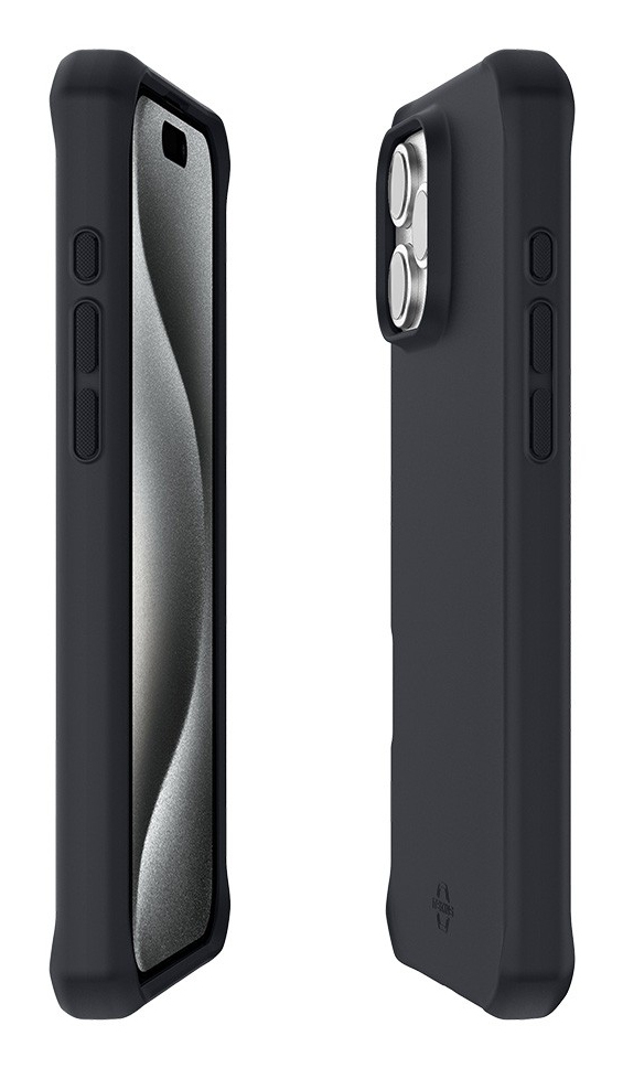 SPECTRUM_R CASE FOR IPHONE 16/PRO MAX - SOLID BLACK MAT - SOFT