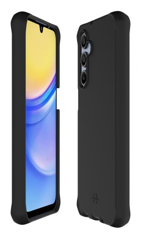 CASE FOR GALAXY A16 4G - A16 5G/- SOLID BLACK MAT - SOFT BAG