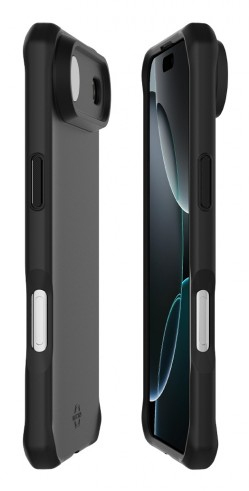 SPECTRUM_R CASE FOR IPHONE 17/AIR - SOLID BLACK MAT - SOFT BAG