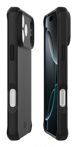 SPECTRUM_R CASE FOR IPHONE 17/PRO MAX - SOLID BLACK MAT - SOFT