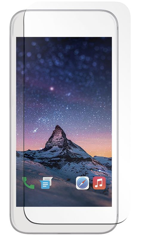 SCREEN PROTECTOR TEMPERED GLASS/CLEAR - 9H FOR IPHONE 6/6S/7