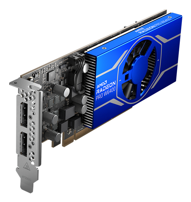 RADEON PRO W6400 4GB/PCIE 4.0 X4 2XDP 4GB GDDR6