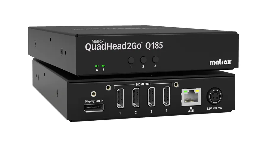 MATROX QUADHEAD2GO/MULTI-MONITOR CONTROLLER APPL