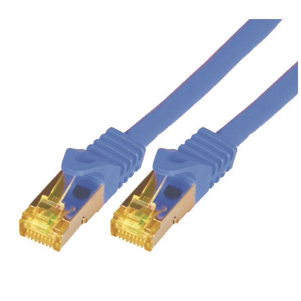 CAT7 SFTP RJ45 LSZH 7.5M BLUE/10GBIT RAW PATCH CABLE